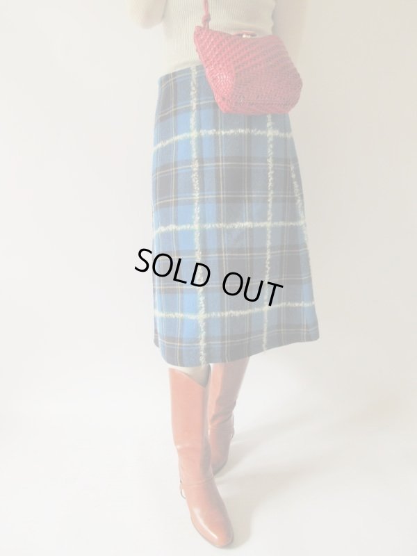 画像4: 【上品な大人可愛いチェック柄*】ラップスカート
