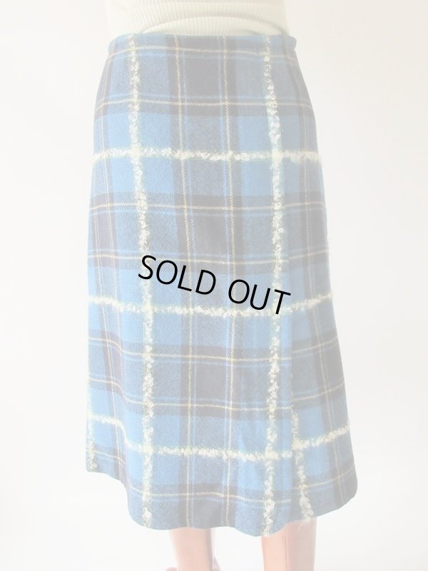 画像7: 【上品な大人可愛いチェック柄*】ラップスカート