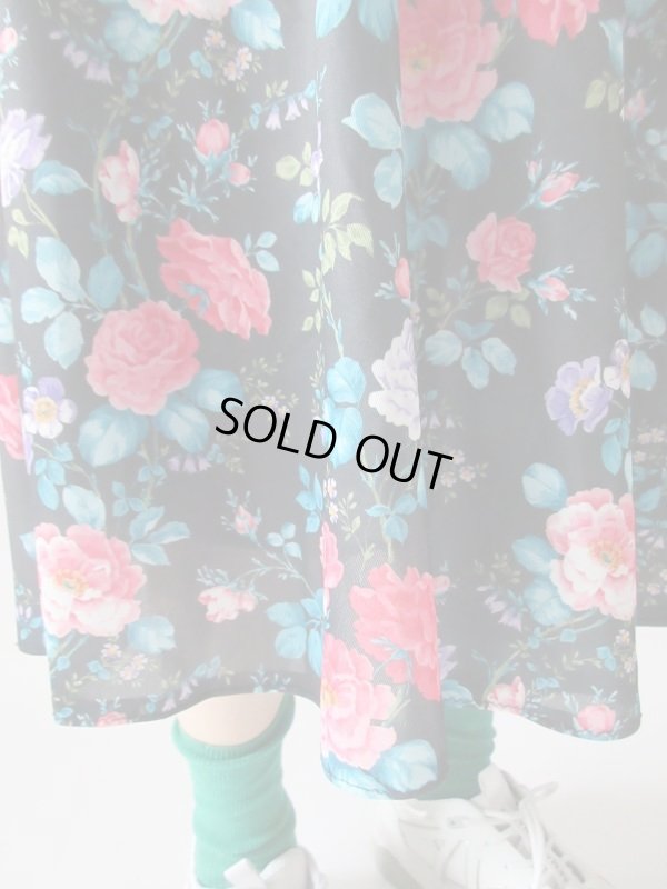 画像5: 【ウエストゴムでラクチン*】ドラマティックフラワースカート