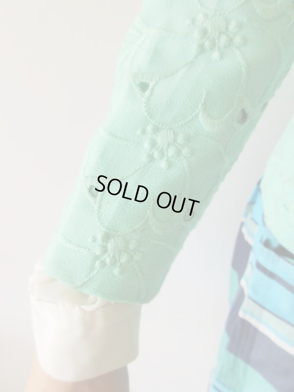 画像4: 【ネックレスと2点セット*】お仕立て品の１点モノ*綺麗色ジャケット