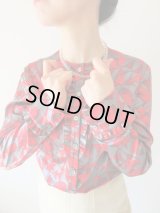 HANAEMORIのヴィンテージ*フリルデザインブラウス