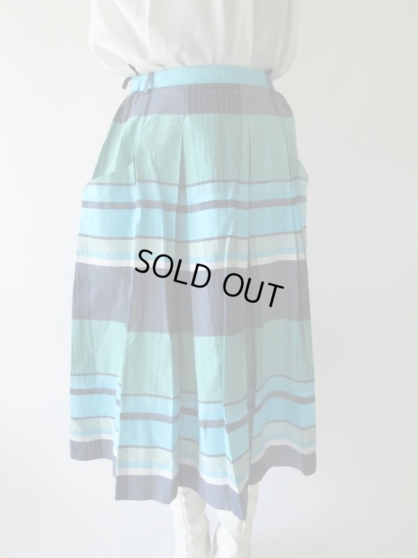 画像4: 【たっぷり用尺が豪華*】ドラマティックチェック柄スカート