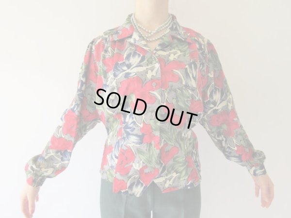 画像3: 絵画のようなフラワーブラウス