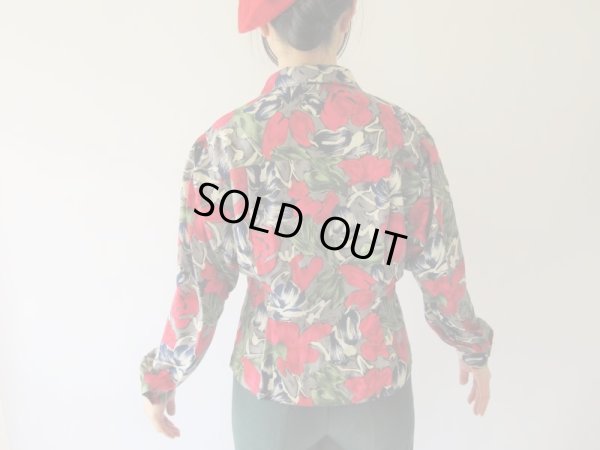 画像5: 絵画のようなフラワーブラウス