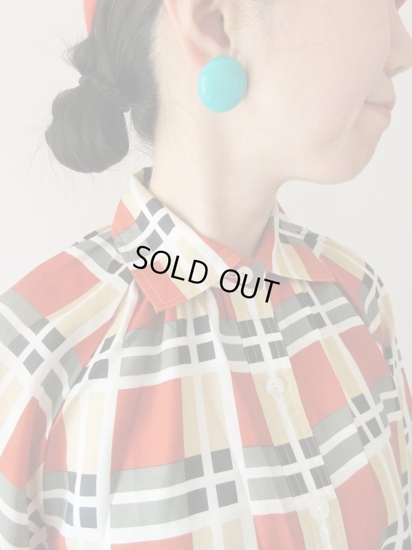 画像3: ゆったり大胆チェックワンピース