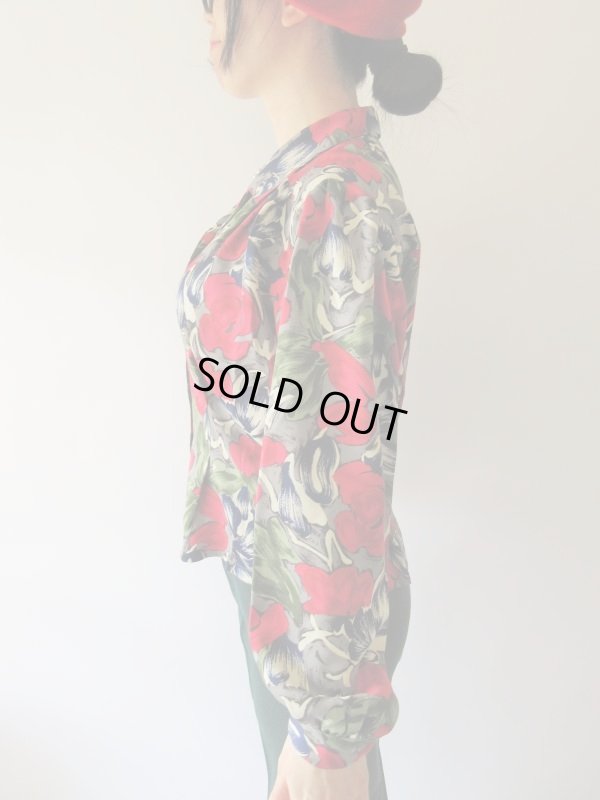 画像4: 絵画のようなフラワーブラウス