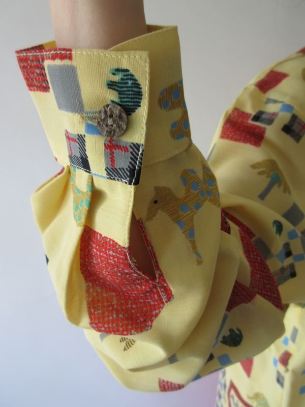 画像7: ゆったりsize*象とラクダ柄シャツ