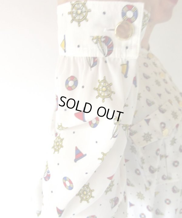 画像7: ゆったりsize*西ドイツ製マリンワンピース