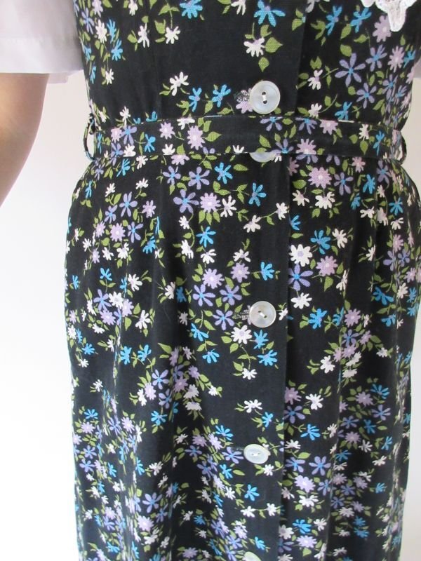 画像9: 海外vintage*ロマンティックフラワーワンピース