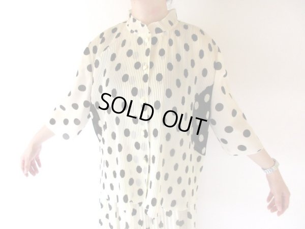 画像8: 【水玉とプリーツの誘惑*】11号*クラシカルセットアップ