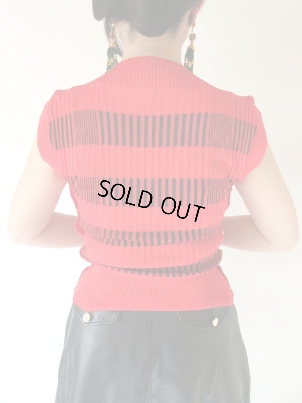 画像6: バイカラーモダントップス