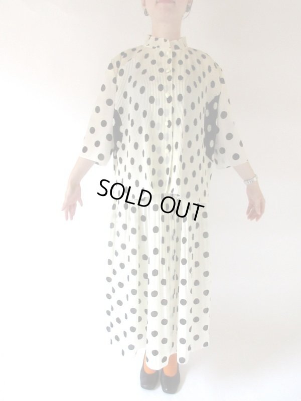 画像5: 【水玉とプリーツの誘惑*】11号*クラシカルセットアップ