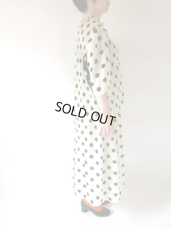 画像6: 【水玉とプリーツの誘惑*】11号*クラシカルセットアップ