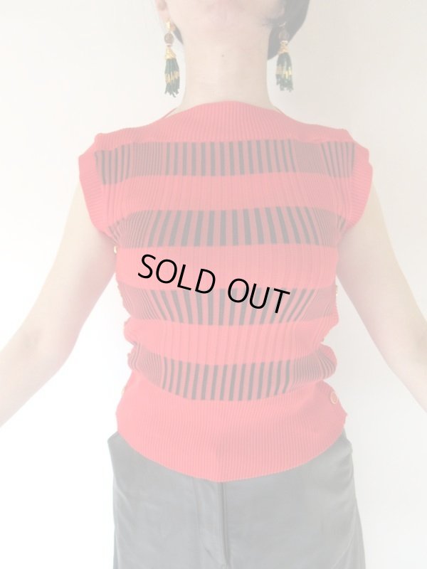 画像4: バイカラーモダントップス