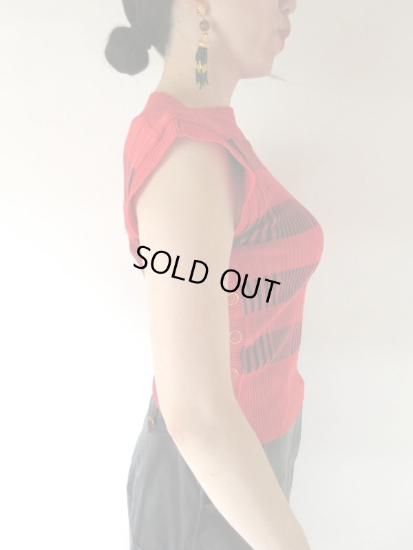 画像5: バイカラーモダントップス