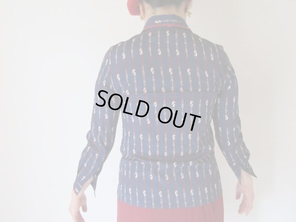 画像5: 【褪せない定番配色*】馬柄トリコロールシャツ