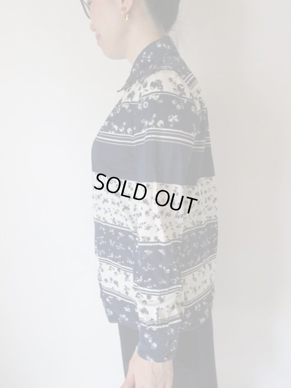 画像4: 【大人レトロの極み*】リンゴとさくらんぼ柄シャツ