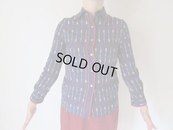 画像3: 【褪せない定番配色*】馬柄トリコロールシャツ