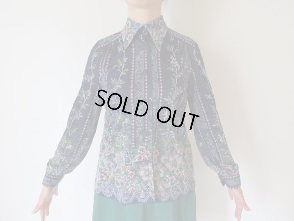 画像3: 【着心地の良さに自信あり*】新鮮色使いのフラワーシャツ