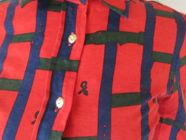 画像7: 【色褪せない定番に*】ベルト柄シャツ