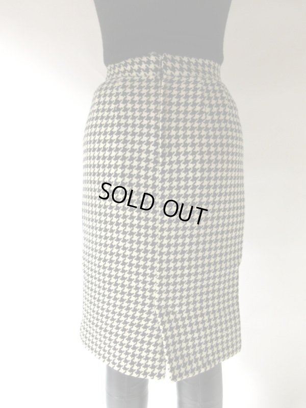 画像6: 【永遠の人気柄*】ｗ６６ｃｍ*美シルエットの千鳥柄スカート