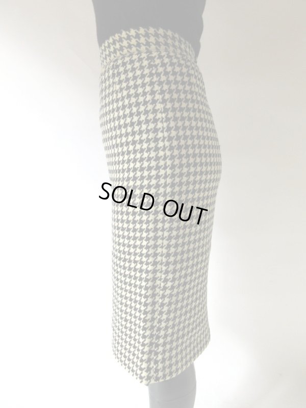 画像5: 【永遠の人気柄*】ｗ６６ｃｍ*美シルエットの千鳥柄スカート