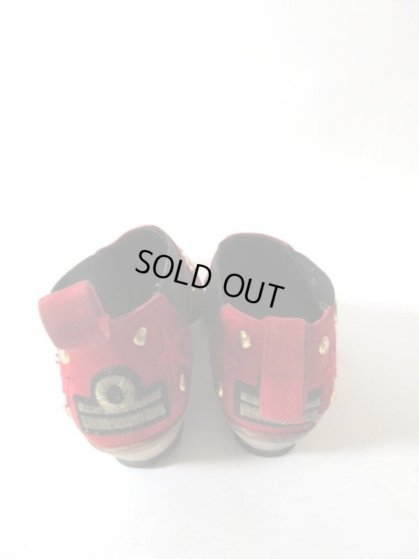 画像5: 【赤の生命力*】ITALY*バックスキンの80'sシューズ