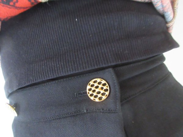 画像6: 【フランス製vintage*】w64cm*金ボタンスカート