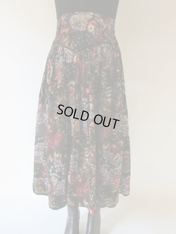 画像3: 【アートを纏う*】ｗ６６ｃｍ*ATSUKI ONISHIスカート