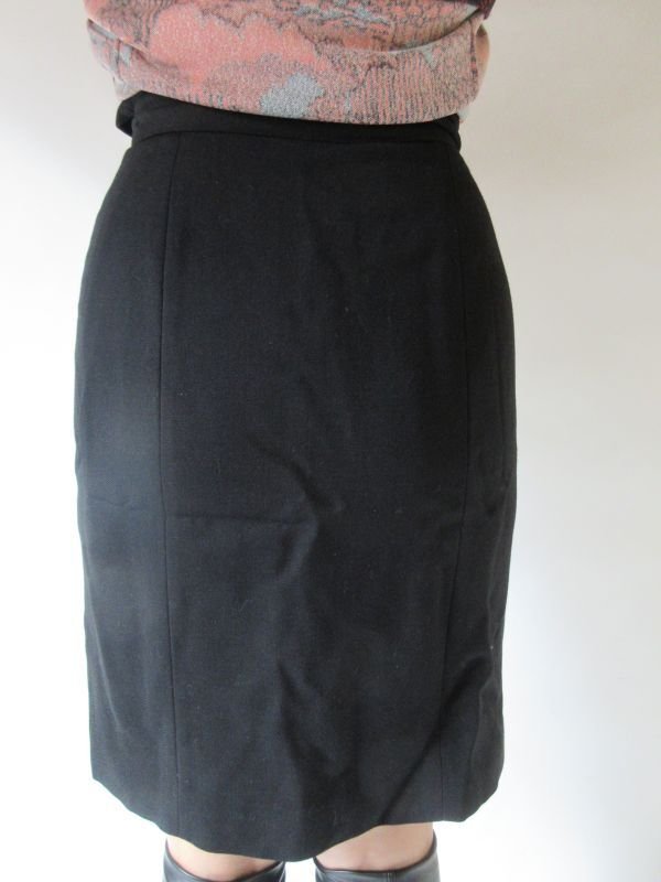 画像5: 【フランス製vintage*】w64cm*金ボタンスカート