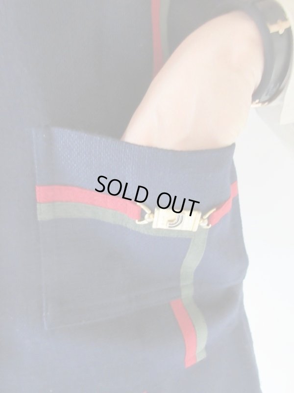 画像8: 【異素材の2色ライン*】ミカレディー*クラシカルセットアップ