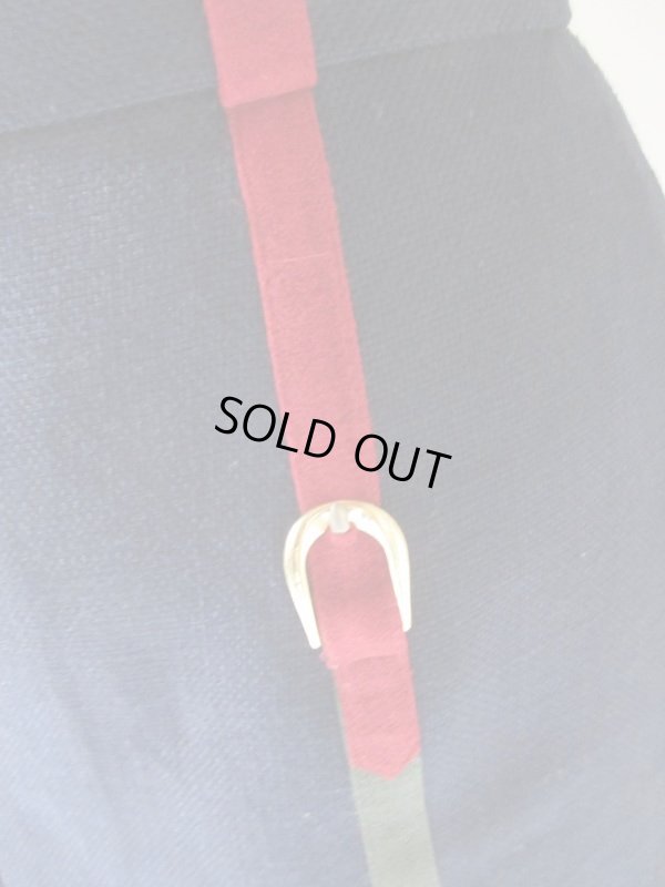 画像10: 【異素材の2色ライン*】ミカレディー*クラシカルセットアップ