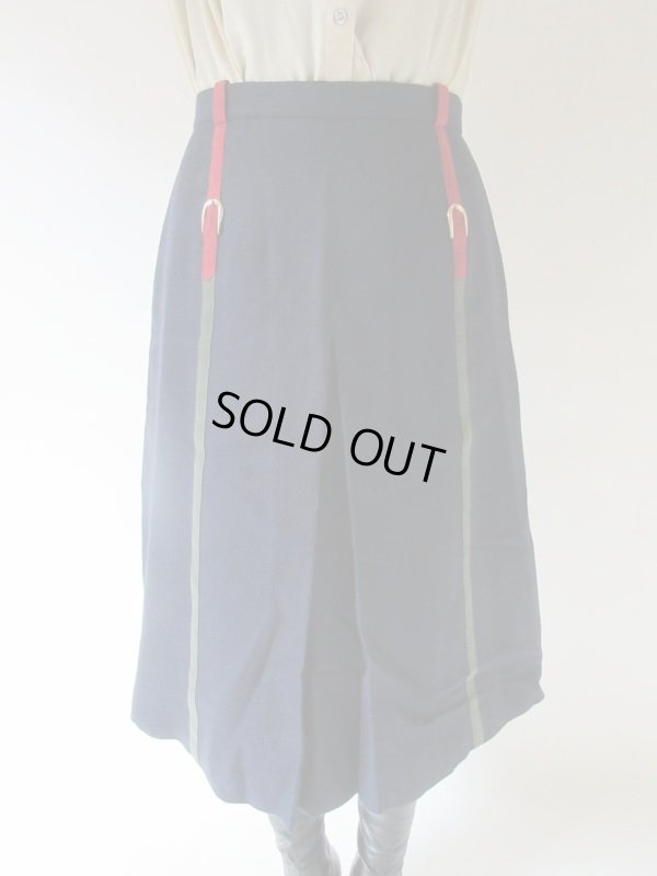 画像9: 【異素材の2色ライン*】ミカレディー*クラシカルセットアップ