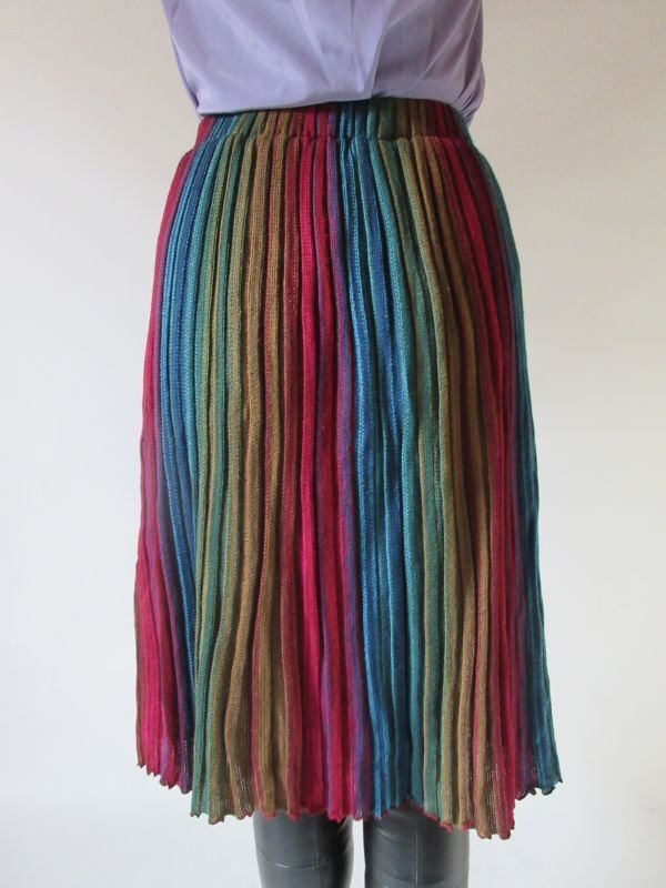 画像5: 【視線を奪う*】ｗ60〜106ｃｍ*レインボーカラースカート