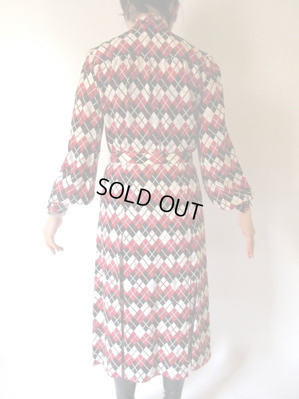 画像5: 【クラシカルで華やか*】お仕立て品*ボウタイワンピース