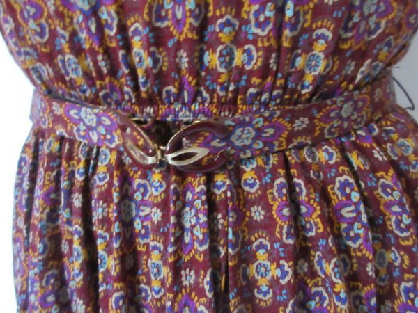 画像7: 【鮮度の高い色使い*】フラワーモチーフワンピース