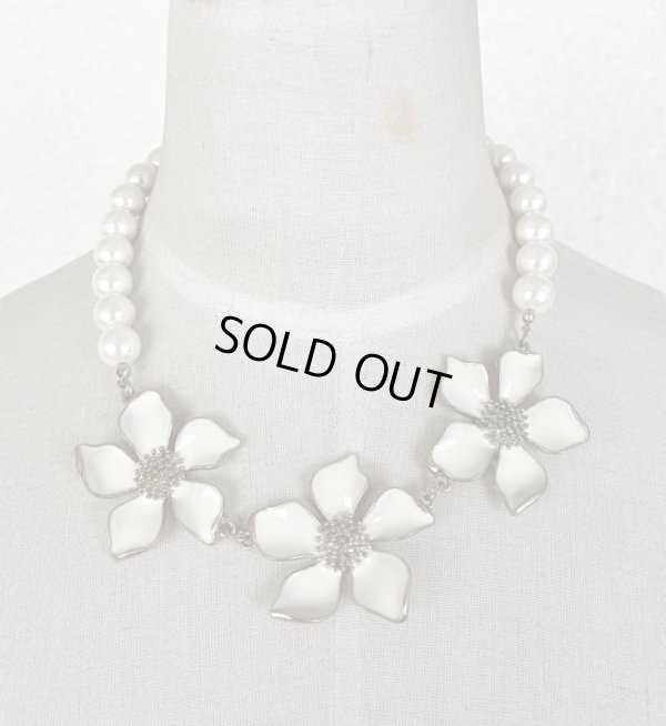 画像5: 【一目惚れでした*】お花とパールのネックレス