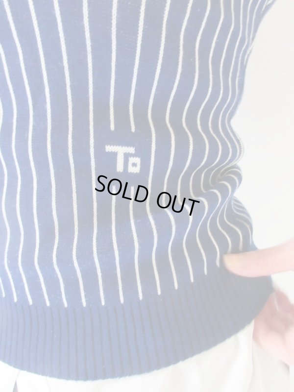 画像3: 【重ね着に強し*】ワンポイントマークニット