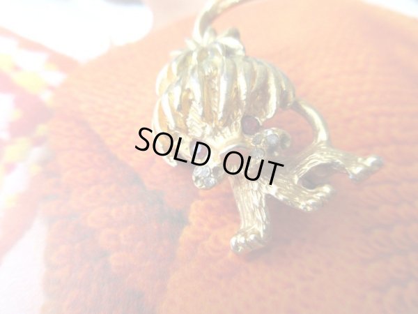 画像5: 【小さくても存在感大*】赤目キラリ*ワンコブローチ