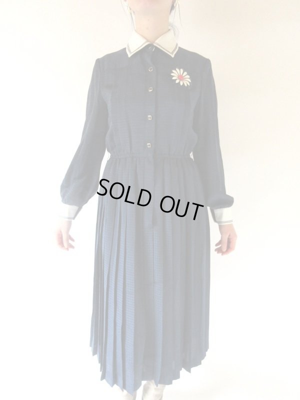 画像3: 【実は千鳥地*】ステッチデザインワンピース