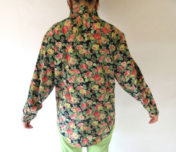 画像6: 【ゆったりsize*】クラシカルフラワーブラウス