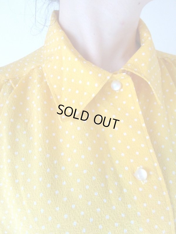 画像7: 【差し色に最適*】ゆったりsize*愛されドット柄シャツ