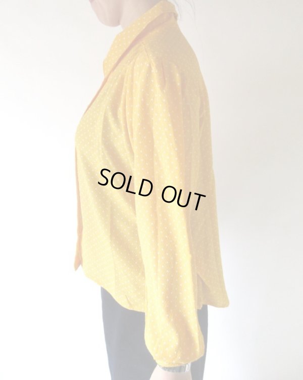 画像4: 【差し色に最適*】ゆったりsize*愛されドット柄シャツ