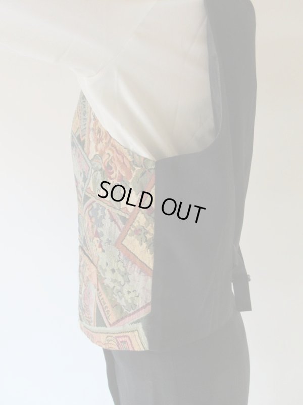 画像8: 【魅惑のゴブラン織り*】ゆったりsize*絵葉書柄ベスト