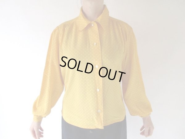 画像3: 【差し色に最適*】ゆったりsize*愛されドット柄シャツ