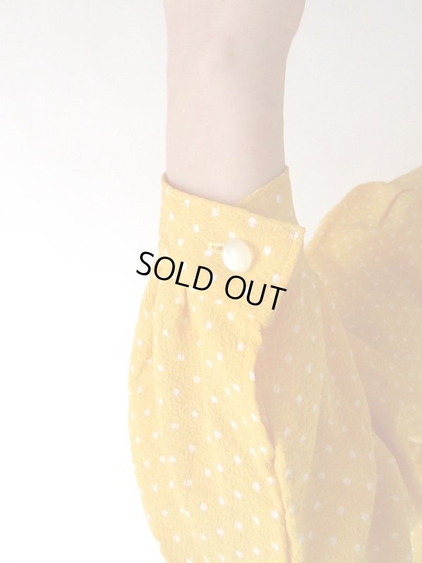 画像6: 【差し色に最適*】ゆったりsize*愛されドット柄シャツ