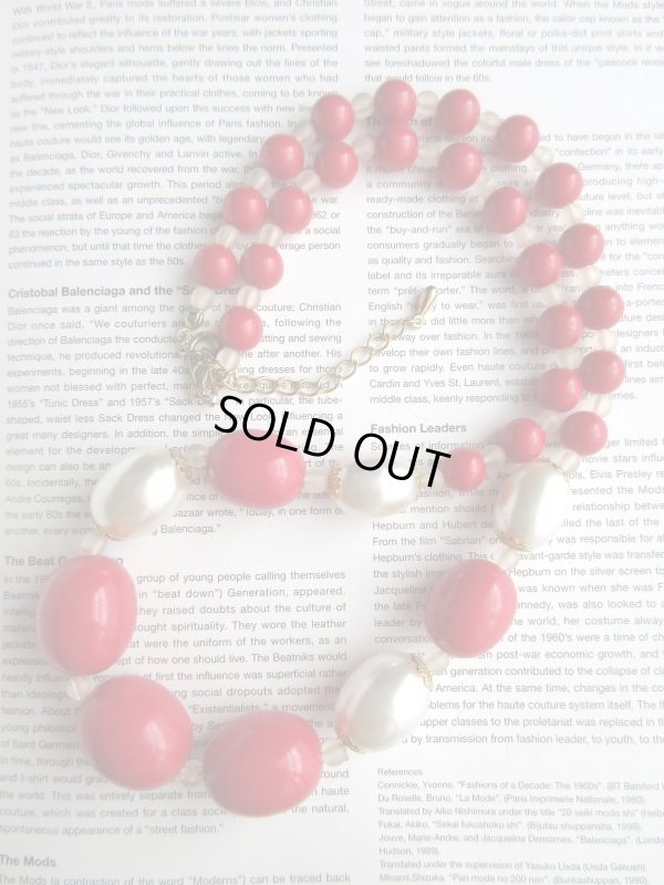 画像3: 【遊び心の差し色*】ぽってりビーズのネックレス