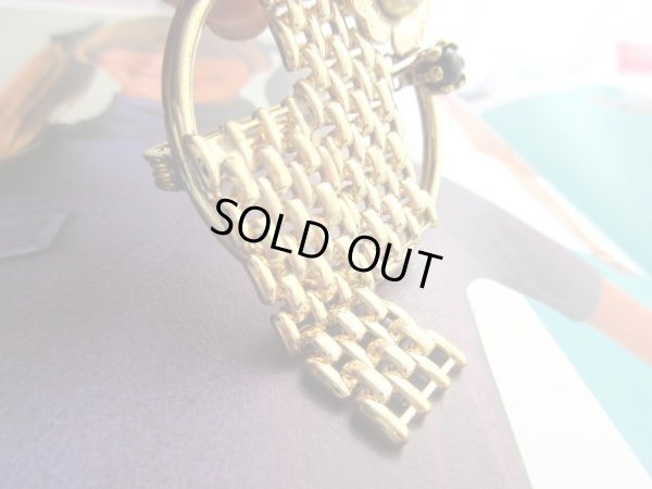 画像6: 【ちょうどいいリッチ感*】未使用*小花とゆれるデザインブローチ