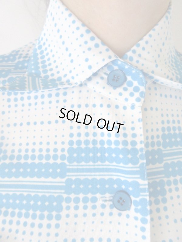 画像7: 【色褪せないバイカラー*】爽やか水玉ワンピース