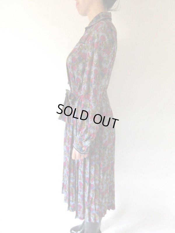 画像4: 【ステッチにも注目*】ドラマティックフラワーワンピース